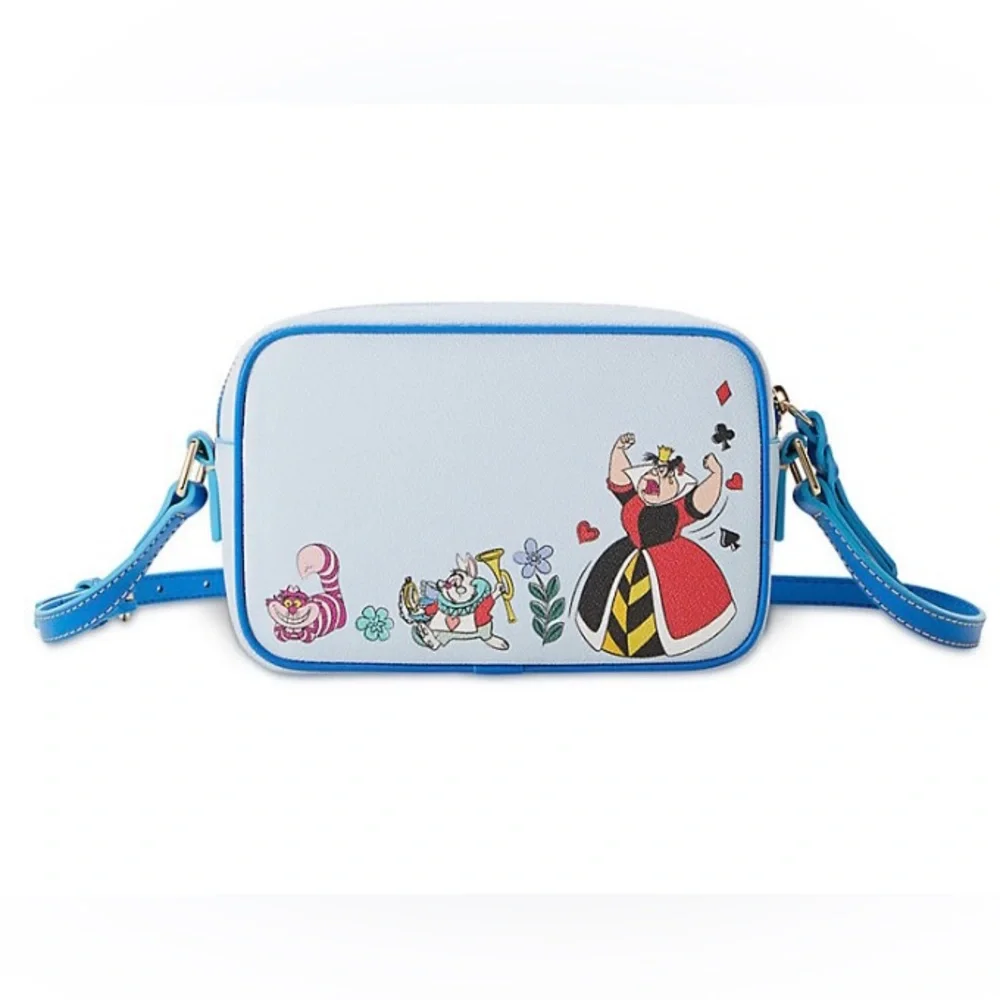 DISNEY ALICE IN WONDERLAND DOONEY & BOURKE CROSSBODY CAMERA BAG 2024 NWT - Picture 2 of 7